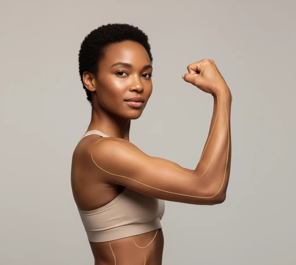 Model portrait showcasing confidence