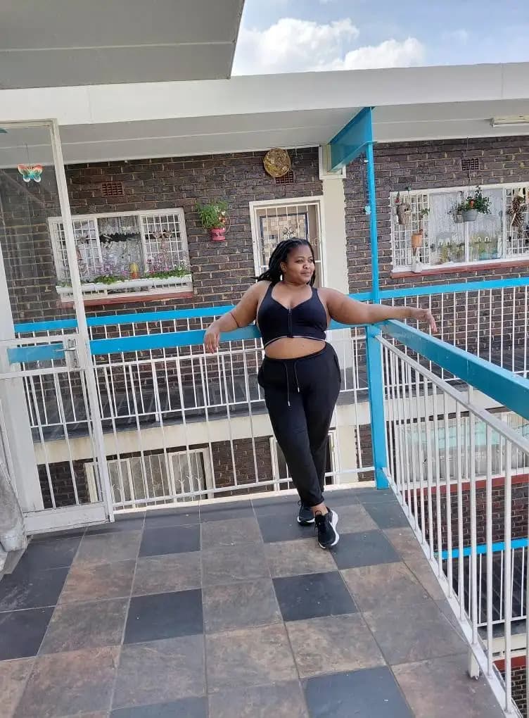 Patient B - Zanele Mtshali after surgery