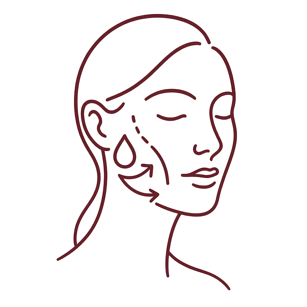 Facial Fat Grafting illustration